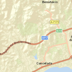 Benahavís Street Map