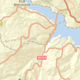 Sidi Mérouane Street Map