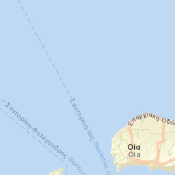 Oía Street Map