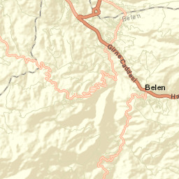 Belen Street Map