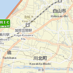 Matsutō Street Map