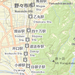 Nonoichi-shi Street Map