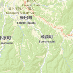 Kanazawa-shi Street Map