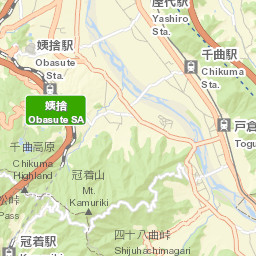 Chikuma Shi Street Map