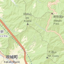 Sakaki Street Map