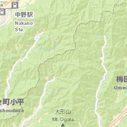 Kiryū Shi Street Map