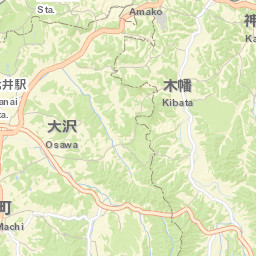 Mashiko Street Map