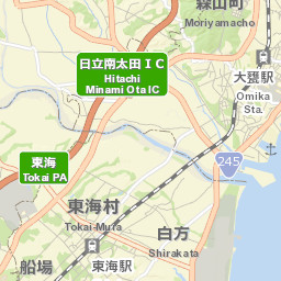Funaishikawa Street Map