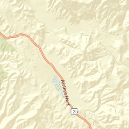 San Benito California Street Map