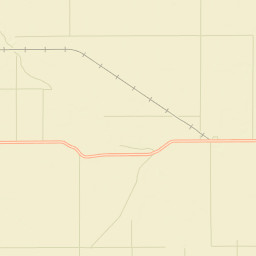 Burrel California Street Map