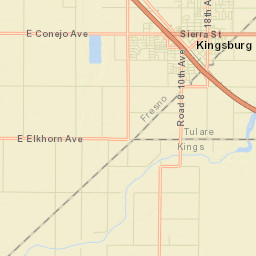 6077 Barstow Avenue, Kingsburg, CA Street Map