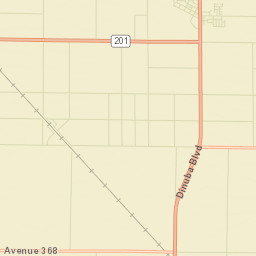 Monson California Street Map