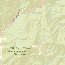 Potwisha California Street Map