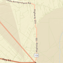 Arroyo Seco Street Map