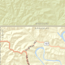 Busch Arkansas Street Map