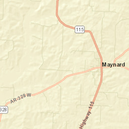 12877-12921 Arkansas 115 Maynard Street Map