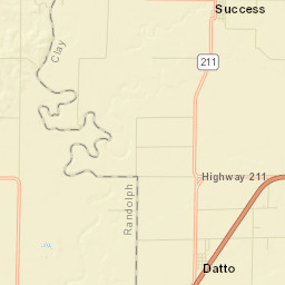 Success Arkansas Street Map