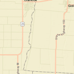 Clarkton Street Map