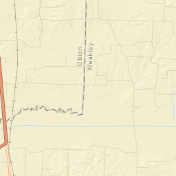 Ruthville Tennessee Street Map
