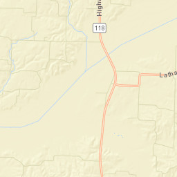 Latham Tennessee Street Map