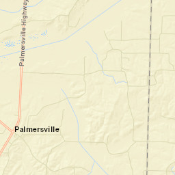 Palmersville Tennessee Street Map