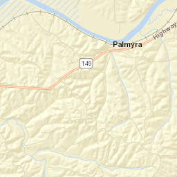 2000-2108 Buck Smith Hill Rd Palmyra Street Map