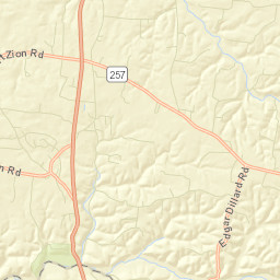 Crunk Tennessee Street Map
