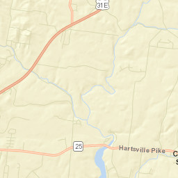 1996-2092 Hartsville Pike, Gallatin, TN Street Map