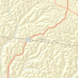 Russell Hill Tennessee Street Map