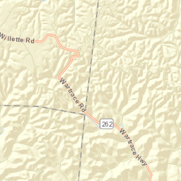 Willette Tennessee Street Map
