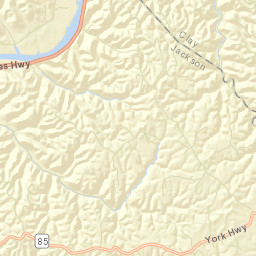 Old Antioch Tennessee Street Map
