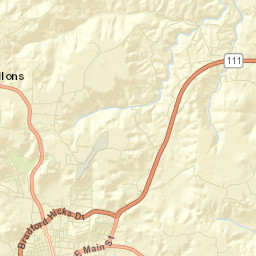 Howard Chapel Tennessee Street Map