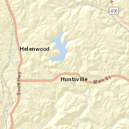 Stanley Junction Tennessee Street Map