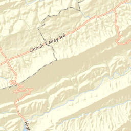 Treadway Tennessee Street Map