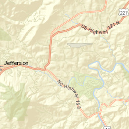 Jefferson Street Map