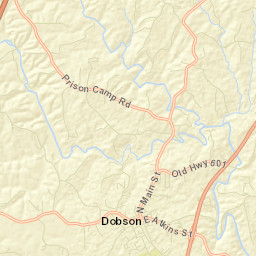 Surry County Street Map