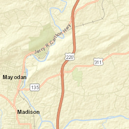 Mayodan Street Map