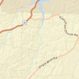 711 Dirgie Mine Road, Roxboro, NC 27574 Street Map