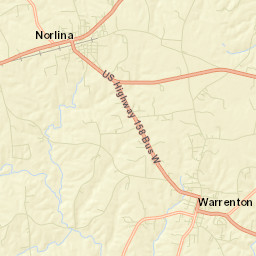 U.S. 158 Bypass, Warrenton, NC 27589 Street Map