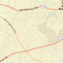 South Rosemary Street Map