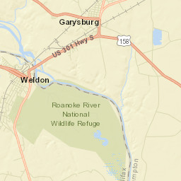 Weldon Street Map
