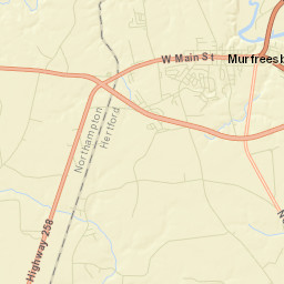 Murfreesboro Street Map