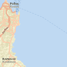 Ródos Street Map