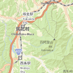 Chikuhoku Street Map