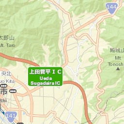 Ueda Street Map