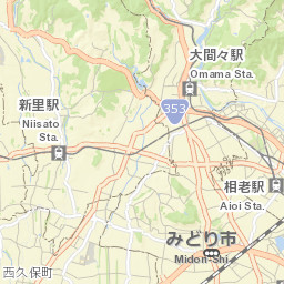 Ōmamachō-ōmama Street Map