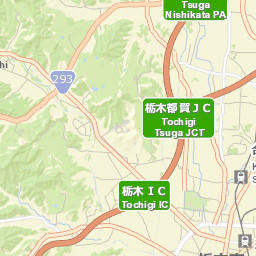 Tochigi-shi Street Map