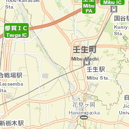 Mibu Street Map