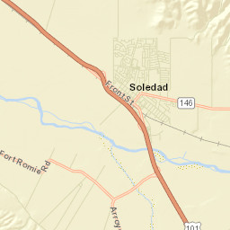 Fort Romie California Street Map