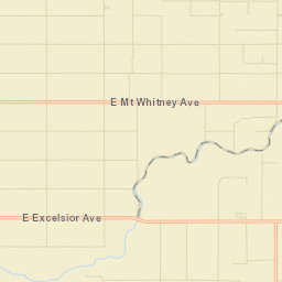 Hardwick California Street Map